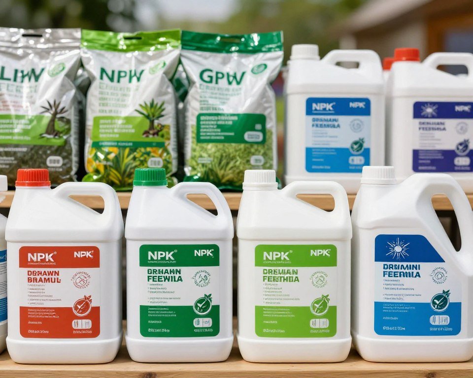 أنواع الأسمدة المختلفة للعشب الطبيعي