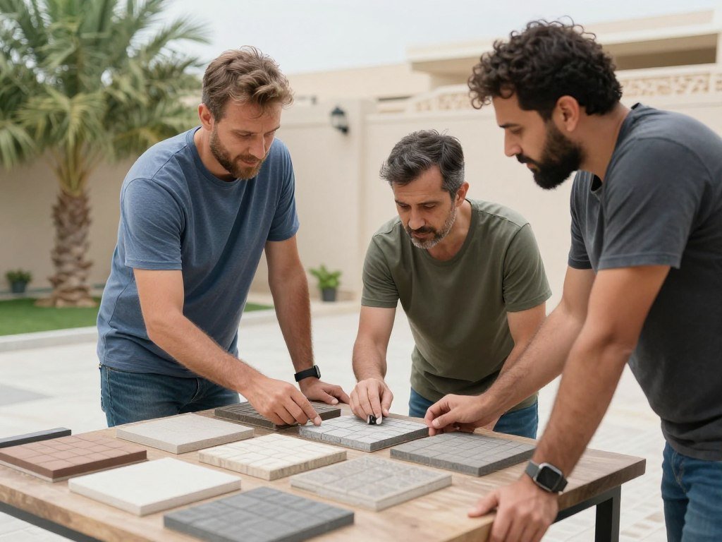 اختيار نوع البلاط المناسب