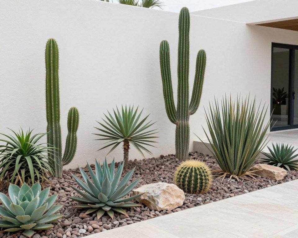 الحدائق المنزلية الكويت - نباتات صحراوية