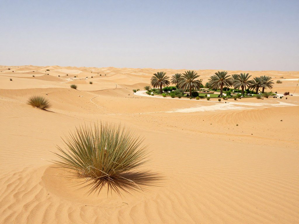 المناخ الصحراوي وتأثيره على حدائق الكويت المناخ الصحراوي وتأثيره على حدائق الكويت