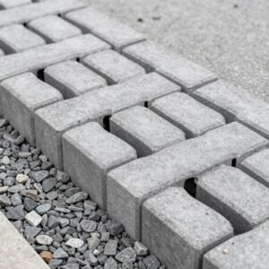 بلاط متداخل نفاذ للماء