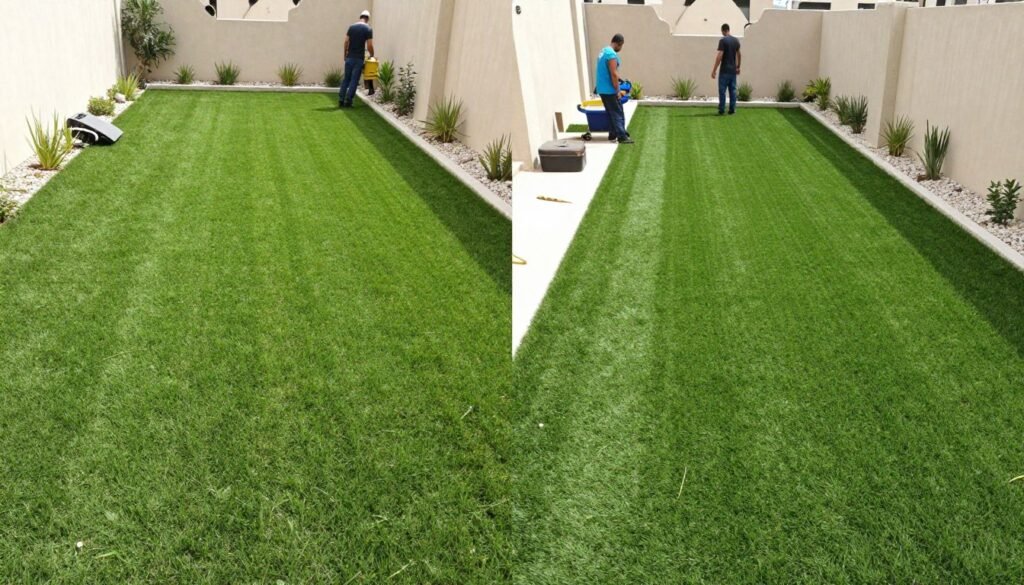 تركيب العشب الطبيعي والصناعي الكويت تركيب العشب الطبيعي والصناعي الكويت