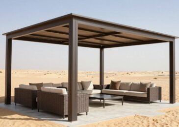 تركيب مظلات حدائق عصرية في الكويت توفر الظل والحماية