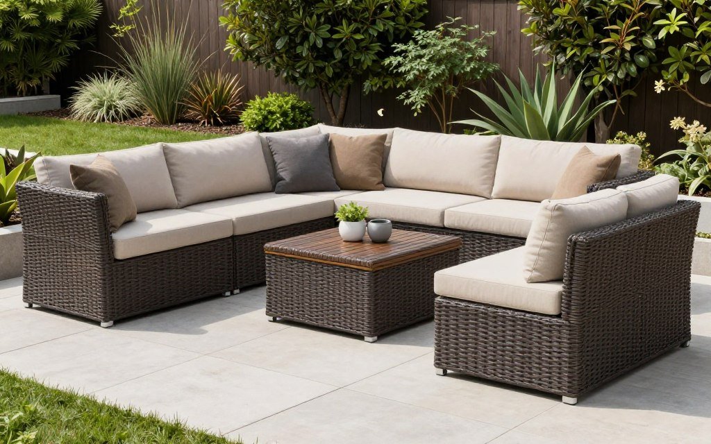 تصميم جلسة خارجية مخصصة حسب رغبة العميل