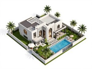 تصميم حدائق منازل في السالمية