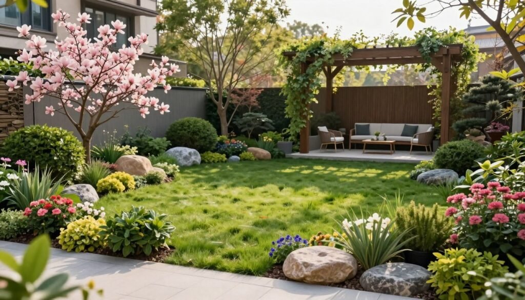 تصميم حدائق منزلية