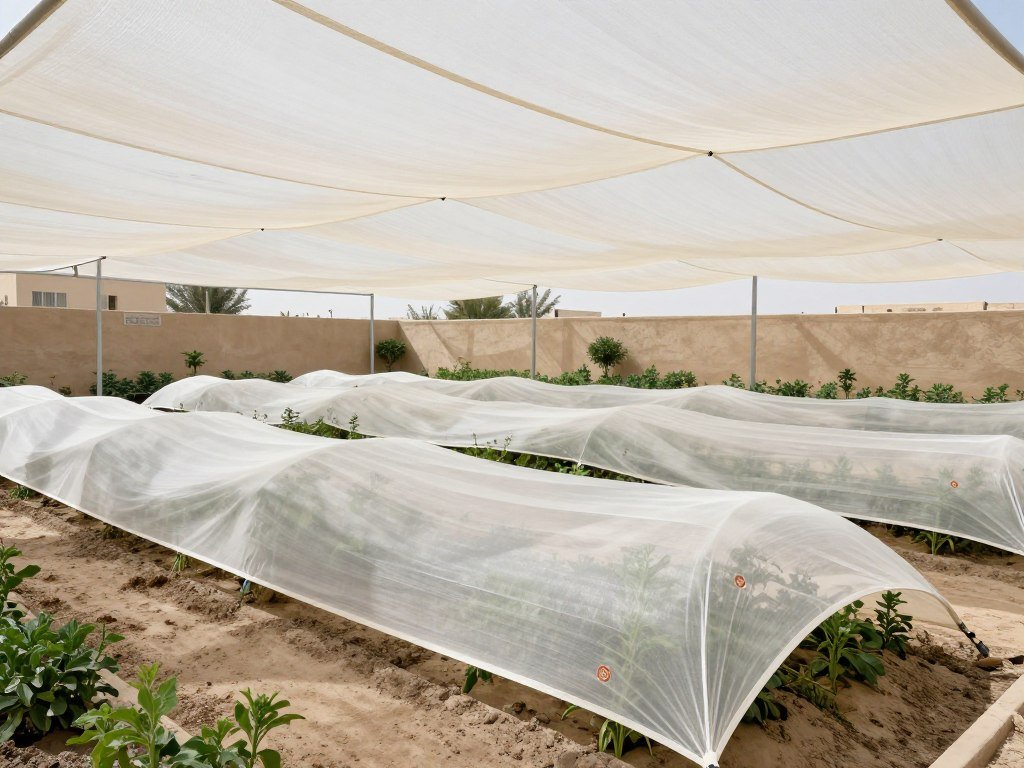 تظليل النباتات من حرارة الشمس تظليل النباتات من حرارة الشمس