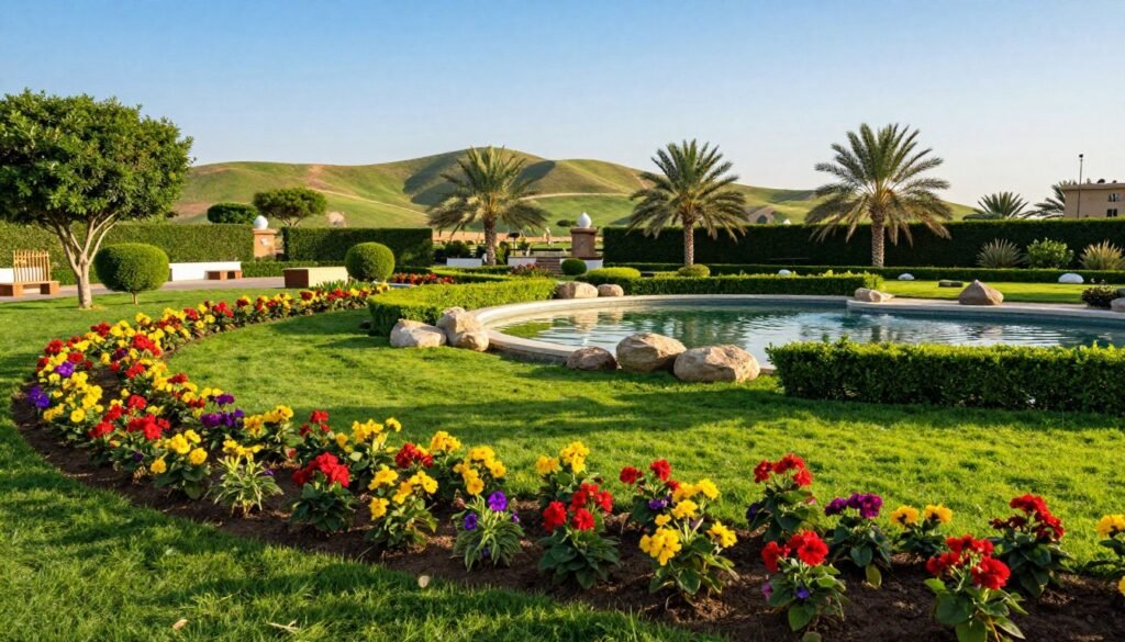 تنسيق حدائق الجهراء