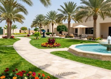 تنسيق حدائق الجهراء بتصميم عصري وجذاب