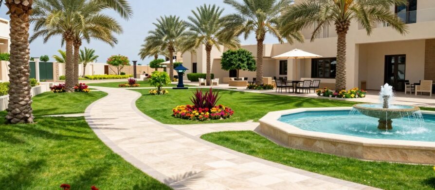تنسيق حدائق الجهراء بتصميم عصري وجذاب