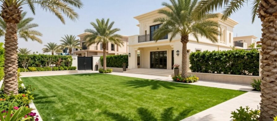 تنسيق حدائق الدسمة - حديقة منزلية جميلة