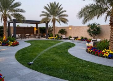 تنسيق حدائق الرميثية بتصميم عصري وجذاب