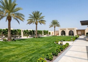 تنسيق حدائق الروضة بتصميم عصري في الكويت