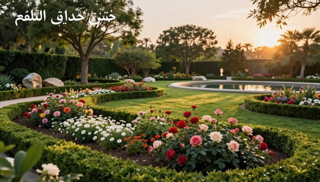 تنسيق حدائق السلام