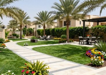 تنسيق حدائق القادسية الكويت حديقة منزلية جميلة