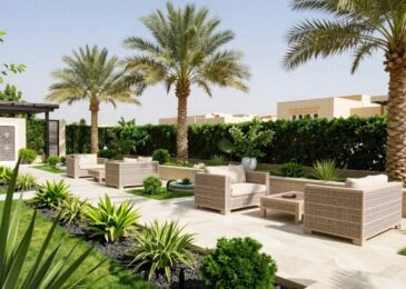 تنسيق حدائق حولي - حديقة منزلية جميلة في الكويت