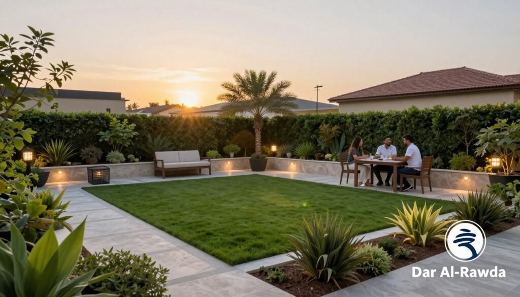 تنسيق حدائق سعد العبدالله - دار الروضة الكويت تنسيق حدائق سعد العبدالله - دار الروضة الكويت