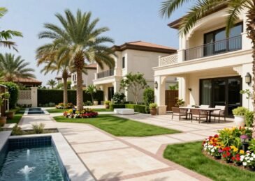 تنسيق حدائق كيفان منزلية فاخرة