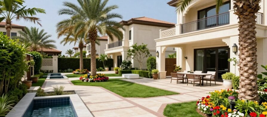 تنسيق حدائق كيفان منزلية فاخرة