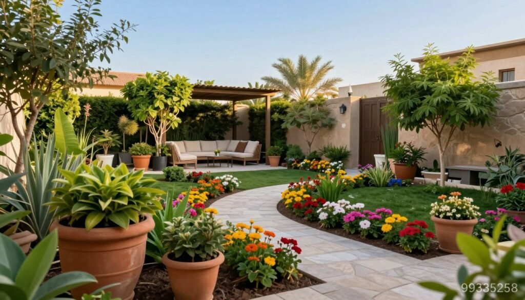 تنسيق حدائق منزلية