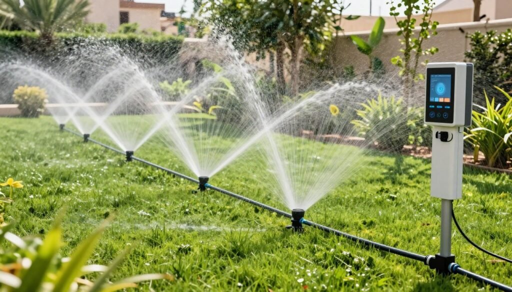 تنسيق حدائق - نظام ري حديث للحدائق في الكويت تنسيق حدائق - نظام ري حديث للحدائق في الكويت