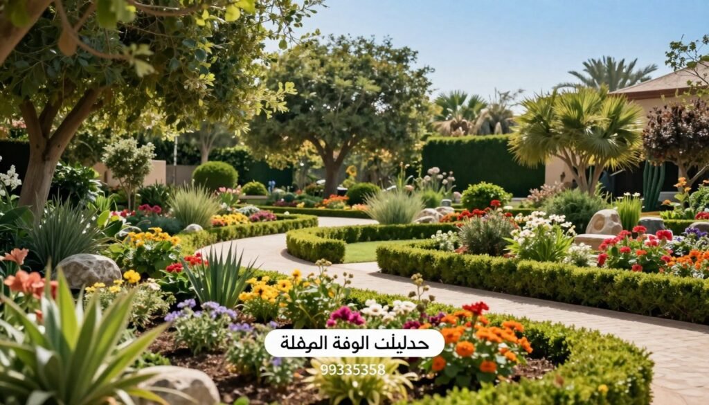 حدائق الوفرة المذهلة