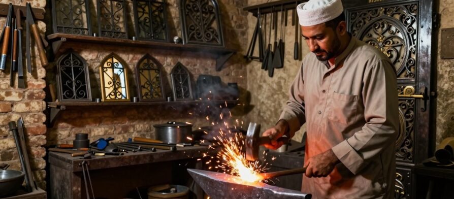 حداد | حداد الكويت | ورشة حدادة | حداد أبواب حديد | حداد شبابيك