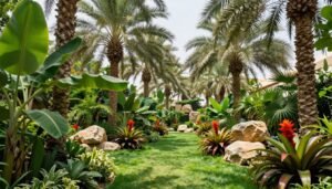 حديقة استوائية فاخرة في العديلية