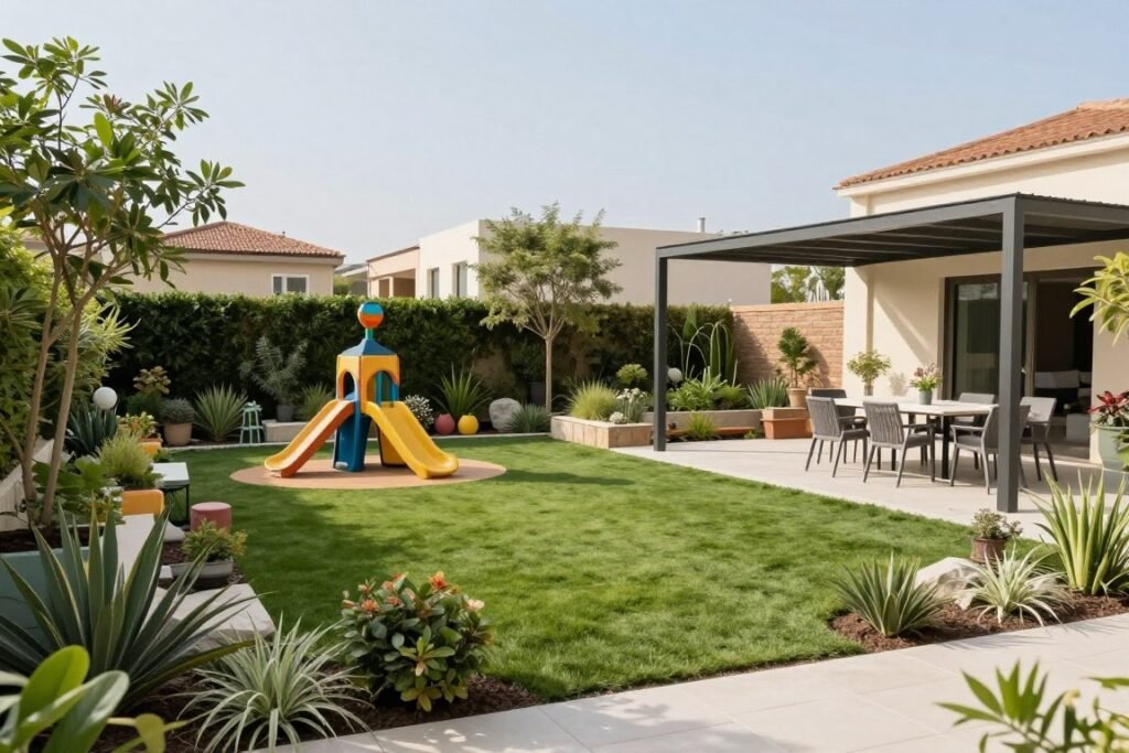 حديقة عائلية عملية مناسبة للأطفال في الكويت حديقة عائلية عملية مناسبة للأطفال في الكويت