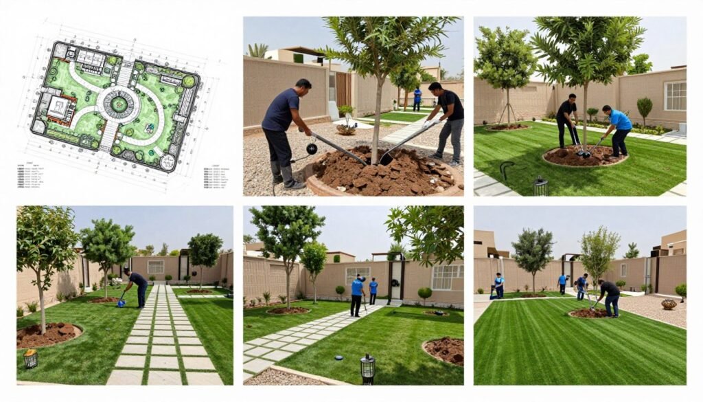 خدمات تنسيق حدائق شاملة في صباح الناصر خدمات تنسيق حدائق شاملة في صباح الناصر
