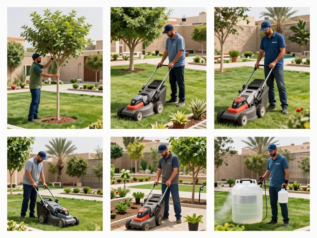 خدمات صيانة حدائق متنوعة في الكويت