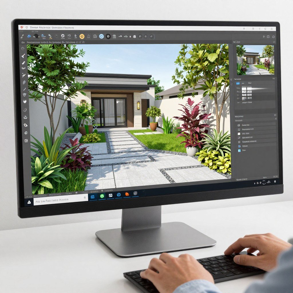 خدمة التصميم ثلاثي الأبعاد للحدائق خدمة التصميم ثلاثي الأبعاد للحدائق