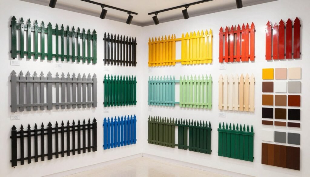 خيارات ألوان السياج التركي المتنوعة خيارات ألوان السياج التركي المتنوعة