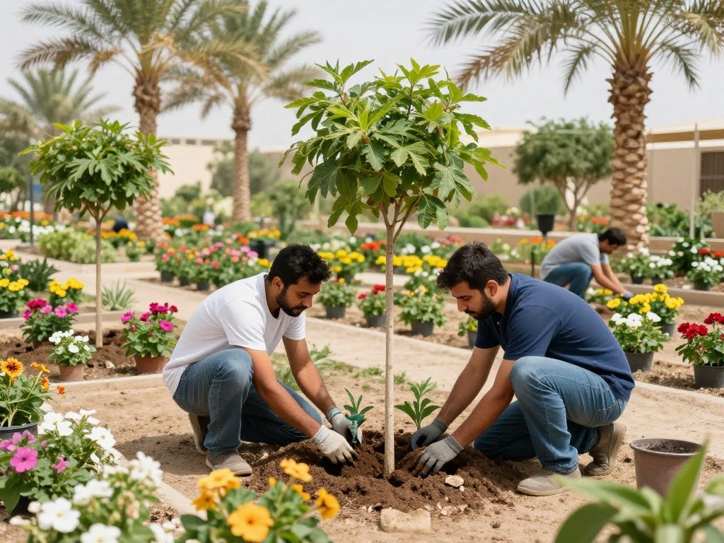 زراعة النباتات والأشجار المناسبة للمناخ الكويتي زراعة النباتات والأشجار المناسبة للمناخ الكويتي