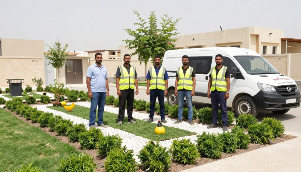 شركة تنسيق الحدائق - دار الروضة الكويت