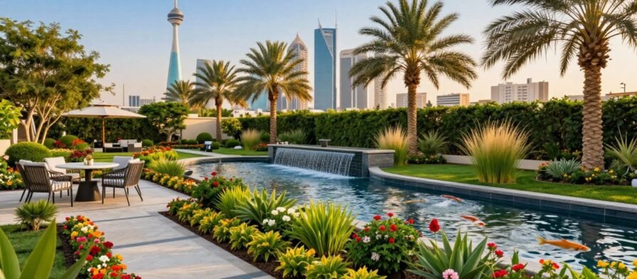 شركة تنسيق حدائق الكويت | تنسيق حدائق رخيص | تصميم حدائق الكويت