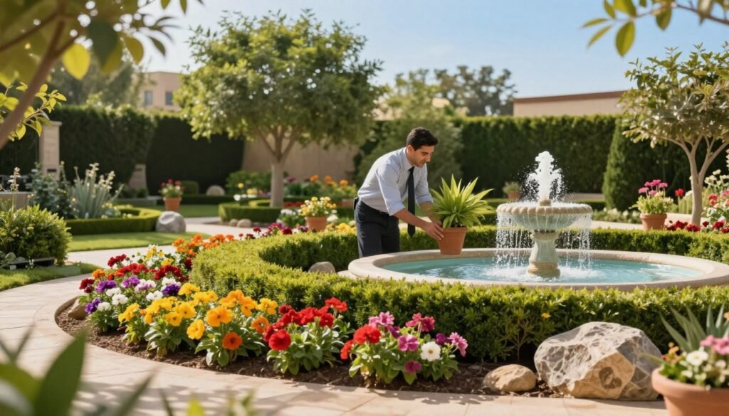 شركة تنسيق حدائق الوفرة