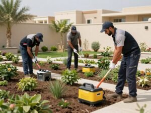 شركة تنسيق حدائق محترفة في الدسمة