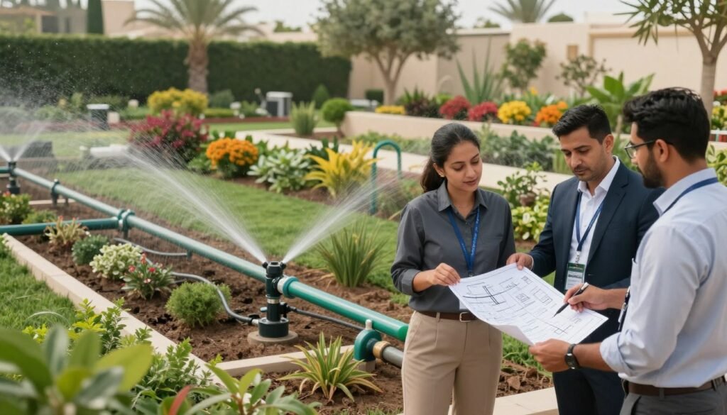 شركة شبكات ري