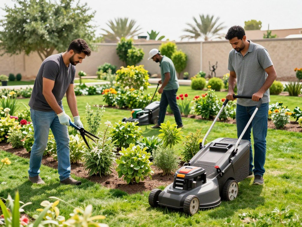 صيانة دورية للحدائق في الرميثية صيانة دورية للحدائق في الرميثية