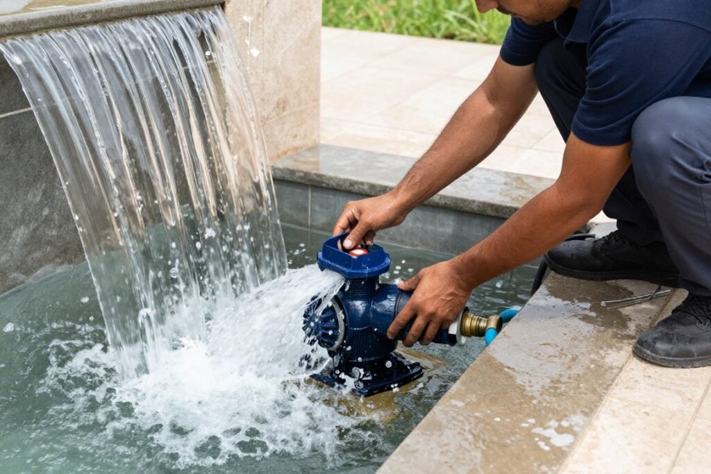 صيانة وتنظيف شلال منزلي وفلاتر المياه صيانة وتنظيف شلال منزلي وفلاتر المياه