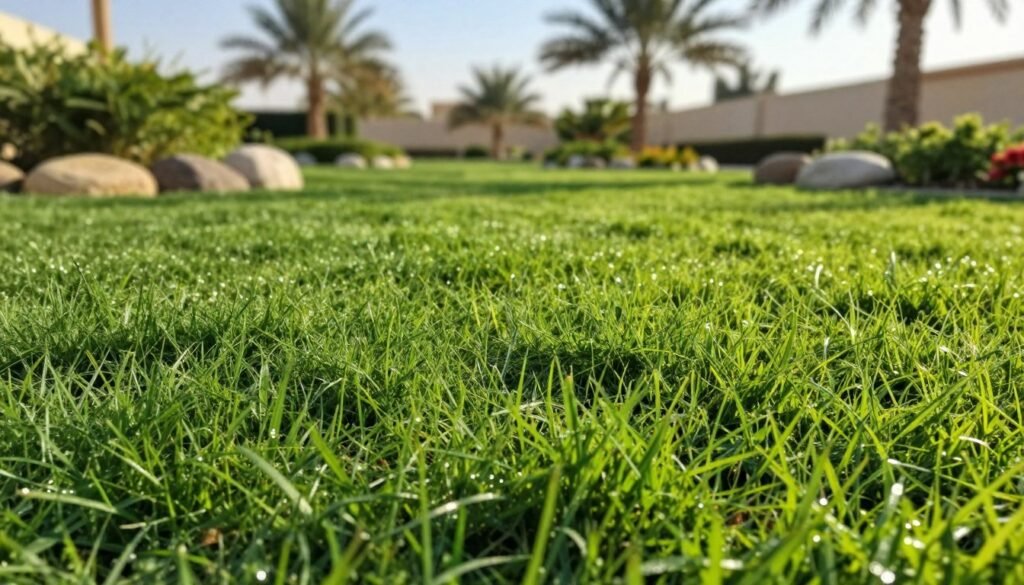 عشب طبيعي للحدائق