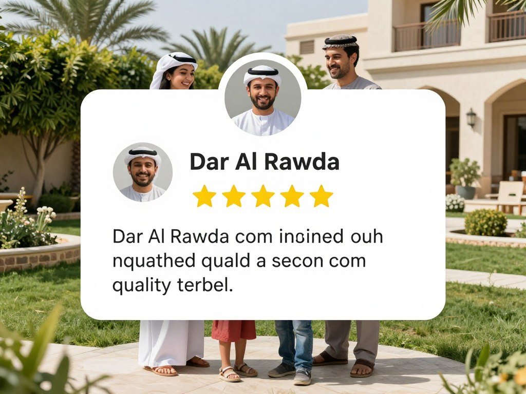 عملاء راضون عن خدمات دار الروضة لتنسيق الحدائق