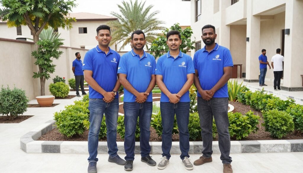 فريق دار الروضة جاهز لخدمتكم في تنسيق الحدائق