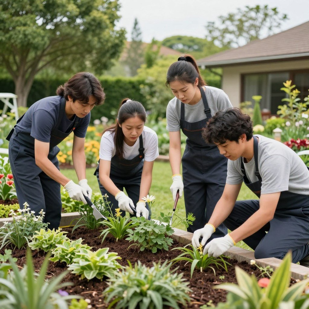 فريق متخصص في الزراعة والتنسيق فريق متخصص في الزراعة والتنسيق