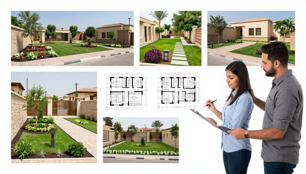 فريق محترف يعرض نماذج من أعماله في تنسيق الحدائق فريق محترف يعرض نماذج من أعماله في تنسيق الحدائق