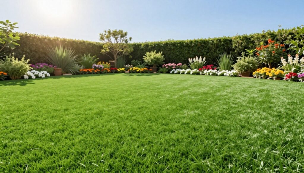 فوائد عشب صناعي