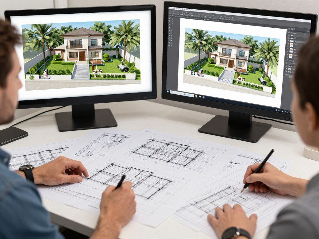 مخططات تصميم حدائق احترافية