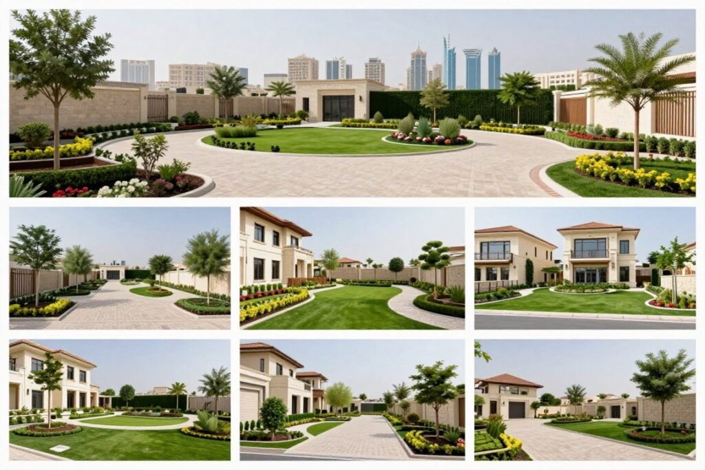مشاريع تنسيق حدائق في مناطق الكويت المختلفة مشاريع تنسيق حدائق في مناطق الكويت المختلفة