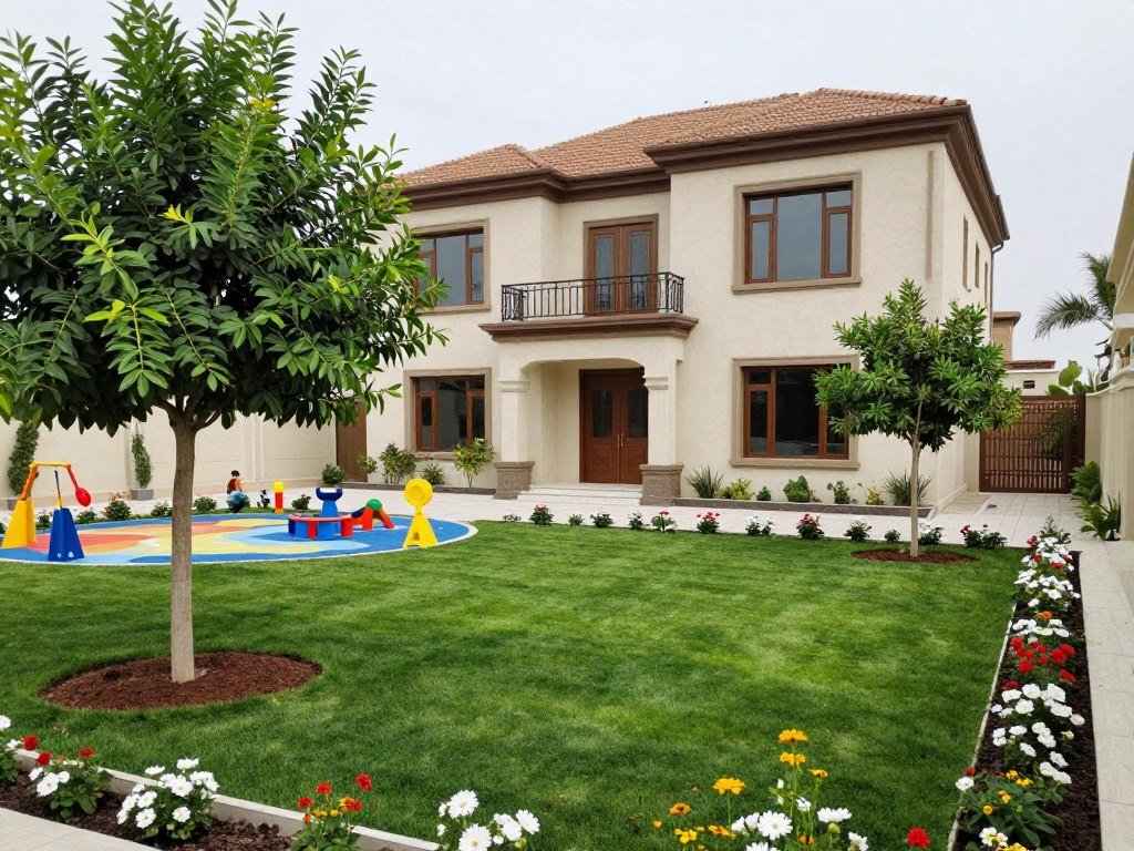 مشروع حديقة منزلية تقليدية في العديلية